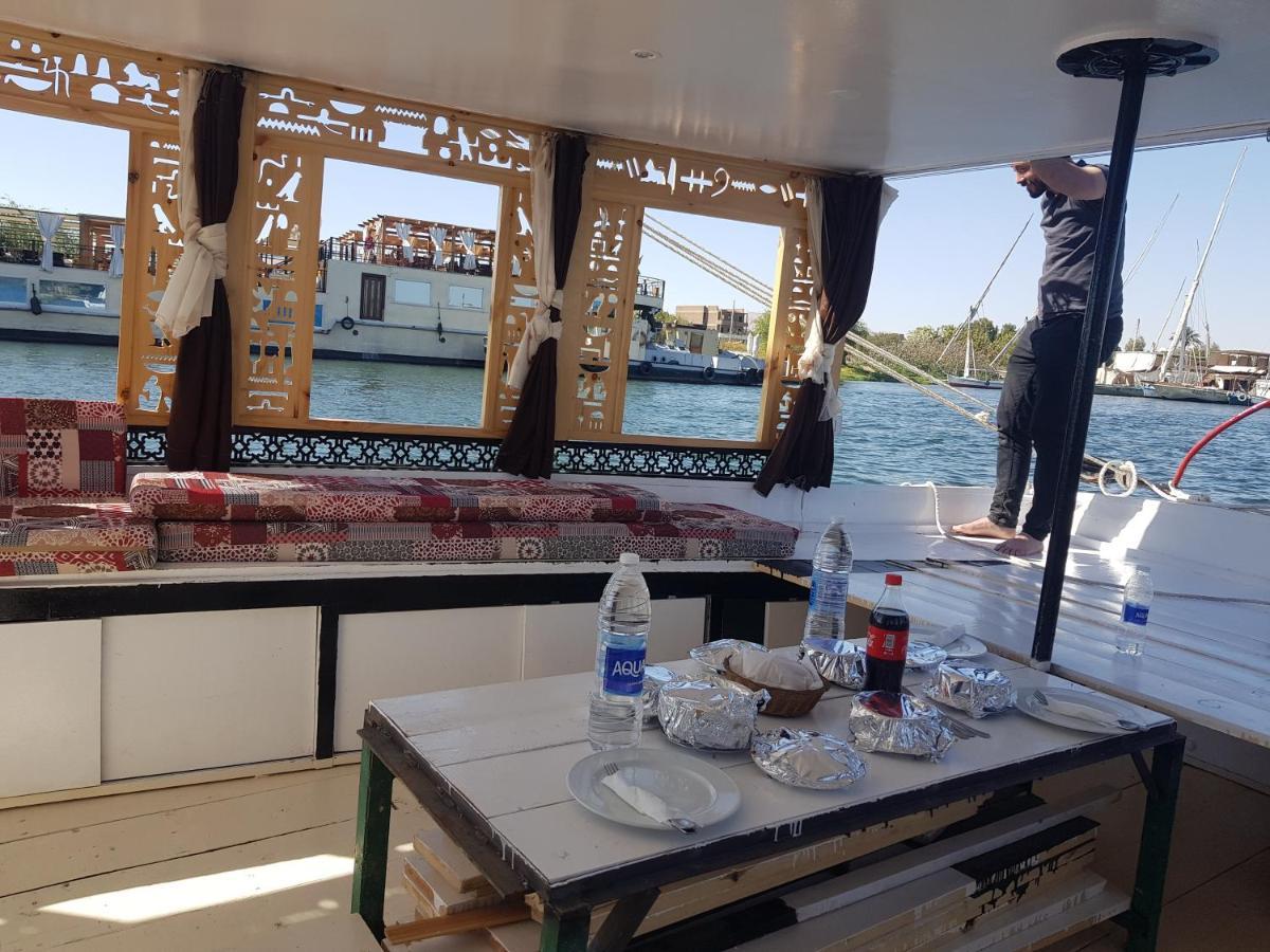 Nile Sunrise Felucca Boat Private Rental Luxor Eksteriør bilde
